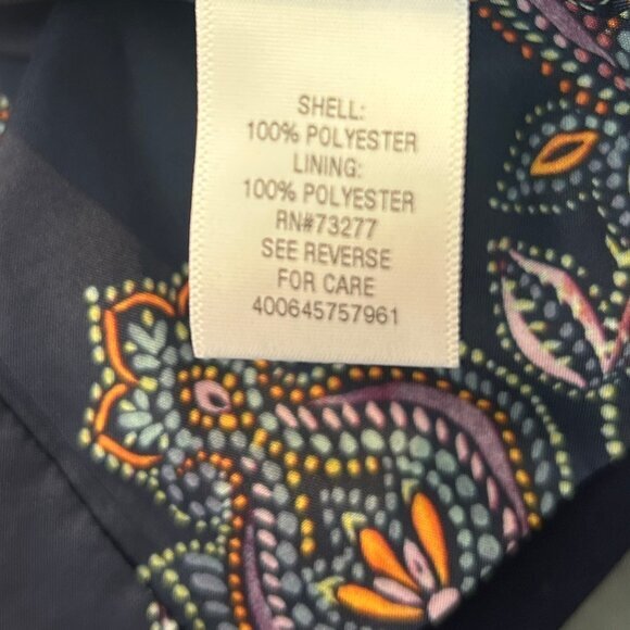 NEW (NWOT) Candie's dark blue blazer w/ paisley lining sz S - Picture 8 of 9